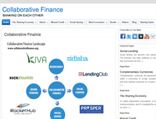 Tablet Screenshot of collaborativefinance.org